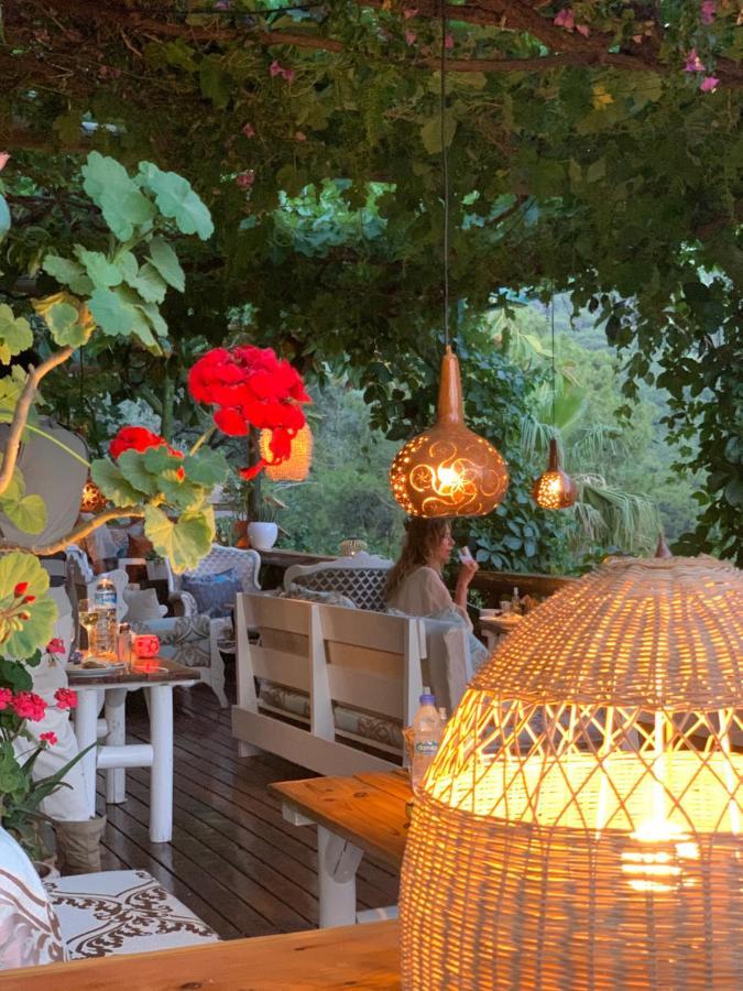 Bamboo Bungalow With Sea View In Kabak Bay, Oeluedeniz Fethiye Exterior photo