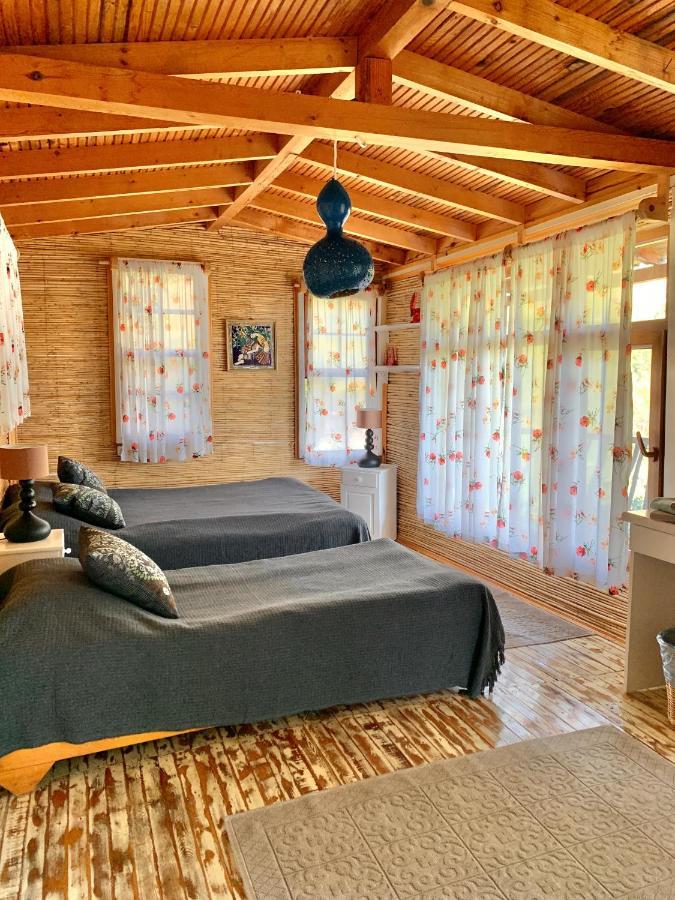 Bamboo Bungalow With Sea View In Kabak Bay, Oeluedeniz Fethiye Exterior photo